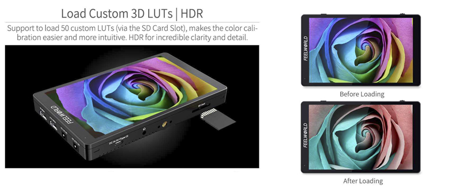 Nuevo monitor profesional con pantalla táctil LUT7S PRO de Feelworld